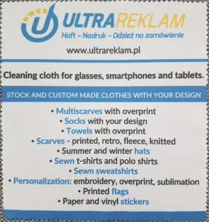Ściereczki do okularów i smartfonów